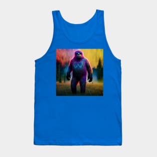 Dope Sasquatch in Nature Tank Top